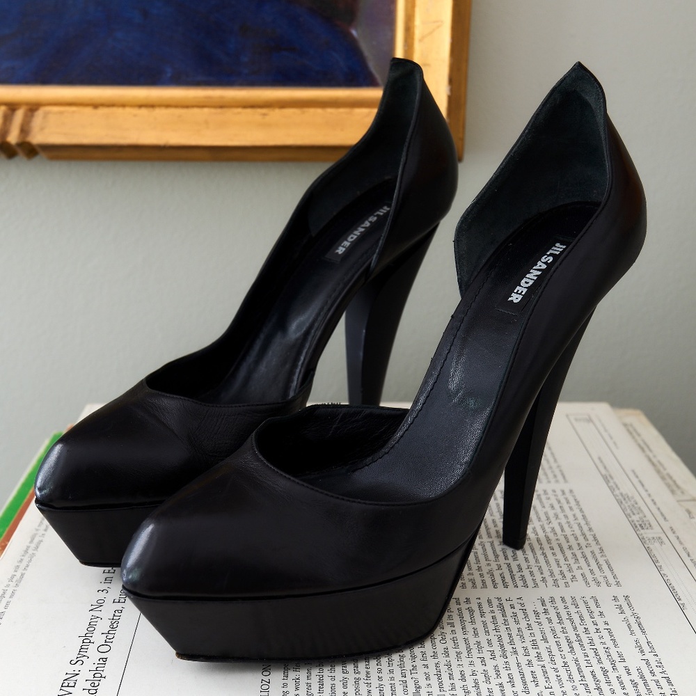 🔥 Jil Sander 5" Pumps 🔥